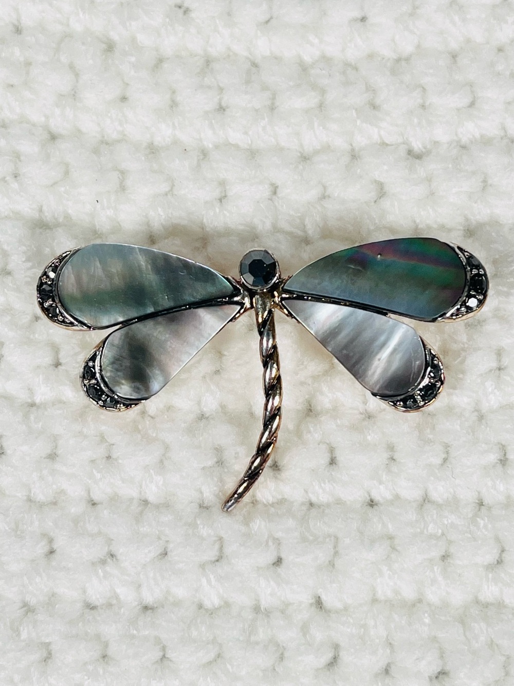 Vintage Monet Dragonfly Brooch